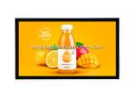 Restaurant Shop Lcd Advertising Screen Menu Board Display For Fast Food Bar