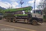 Green 2021 Sitrak 50m Concrete Pump Truck with Mercedes Benz Chassis Truck