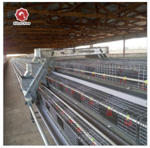 Quality A Type 90/96/120/128/160 Birds Layer Chicken Cage System Farming 3 Tiers wholesale