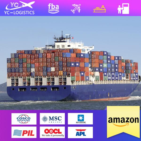 Cheap Fast Delivery Product With Battery Sea Cargo Services From China To USA Door To Door for sale