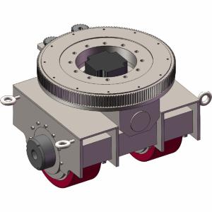 Quality Servo Motor AGV Steering Drive Wheel Double Support 10T High Load Capacity wholesale
