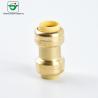 Buy cheap non toxic Quick Connect 1/2 Inch Brass Push Fit Fitting from wholesalers