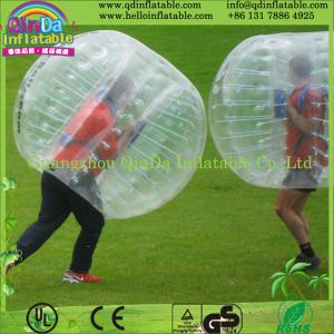 Quality Guangzhou QinDa Inflatable bubble soccer ball inflatable bumper ball wholesale