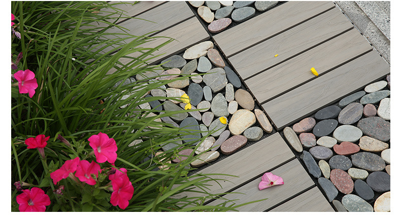 Garden Wood-Plastic Composite Flooring Everjade Stone Tiles Natural Stones Tiles