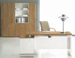 modern wood office manager desk Foshan furniture in warehouse
