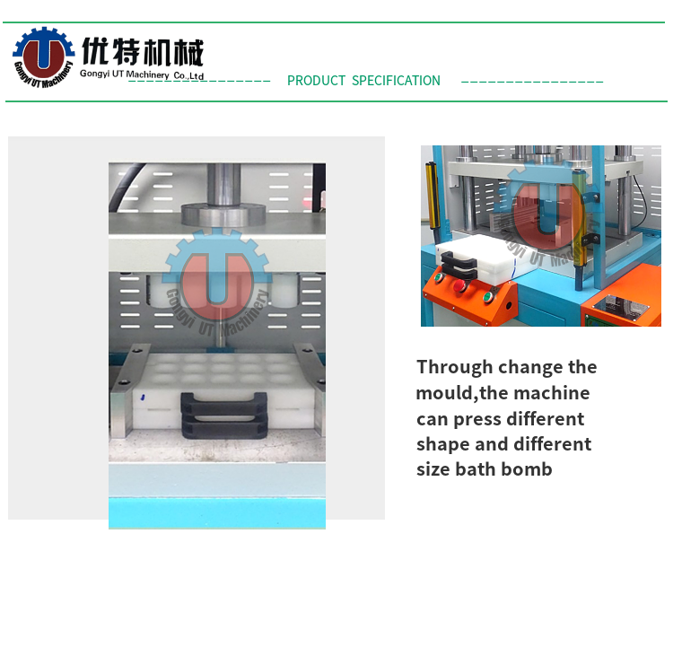 Manual Semi Auto Hydraulic Bath Bomb Press Mold Machine for Boming Bath Fizzes Salt