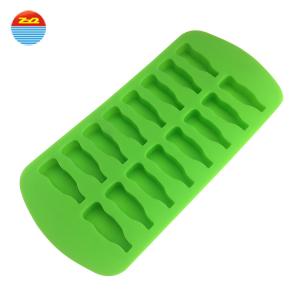 Quality Water Bottle Shape Silicone Ice Trays For Ice Pudding / Biscuit Cake wholesale