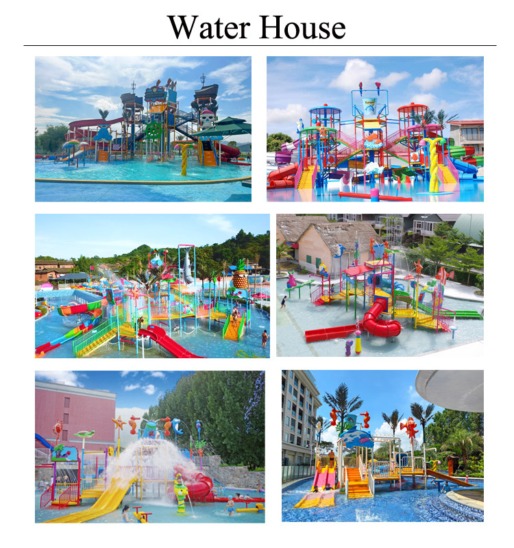 Customized Aqua Park Lazy River With Waves Equipment For Water Playground