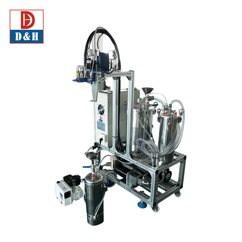 Resin Mixing Equipment with Hand Gun High Precision PLC Adhesive Dispensing Machine