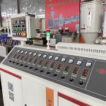 Plastic Extrusion Equipment Manufacturers , PVC Rain Gutter Making Machine