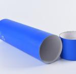 Velvet Pillow Pen Gift Boxes Packaging , silkprinting cardboard tube packaging