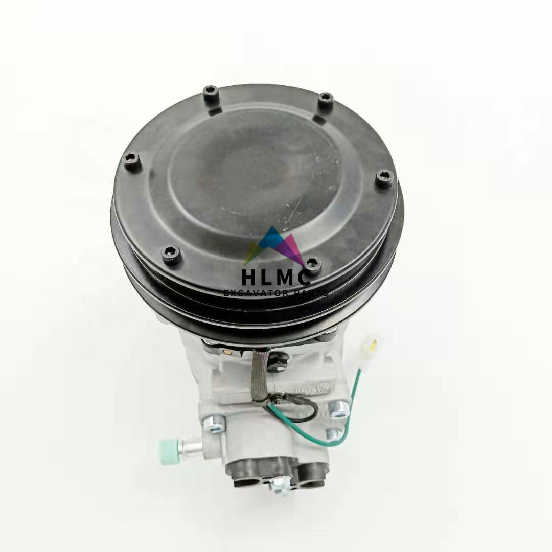 20Y-979-3111 20Y-979-3110 Excavator Compressor 24V PC200-6 10PA15C 1B R134A