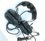 TELIKOU HD-202 XLR 5 Pin Male Single-ear Full-Duplex Wired Intercom Headset