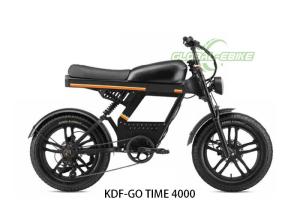 Quality Elegant Gray Retro Style Electric Bike 20 Inch With Hydraulic Disc Brakes wholesale