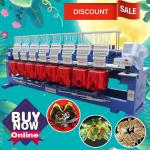 2020 HOT! new condition 8 head tajima type high speed embroidery sewing machine