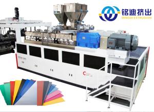 Quality Plastic PET APET Multilayer Sheet Co-Extrusion Line Twin Screw 700-1500mm wholesale