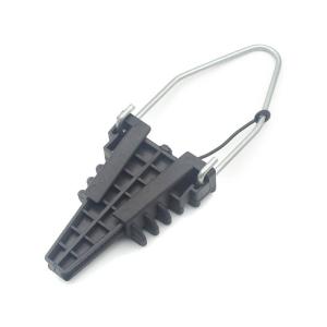 China Black 2 Wires Insulating Dead End Clamp Wedeg Shaped on sale