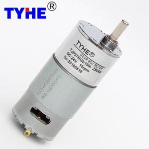 Quality Manufacturer 37mm Gearmotor 6v 12v 24vdc 6w 60 Rpm 70rpm 80rpm Watt 11w 15kgfcm Brush Dc Metal Gear Motor With Encoder wholesale