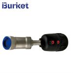Plastic Pneumatic Cylinder SS316 Pn25 Angle Seat Valve Thread Connection