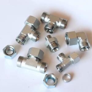 Quality Round Head 90 Degree Elbow Metric Thread Male M12X 1.5 to M52 X 2 Bulkhead Fittings wholesale