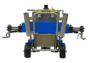 Quality Air Operated Polyurea Spray Machine 4500w*2 Heat Power For Chemical Storage Tank wholesale