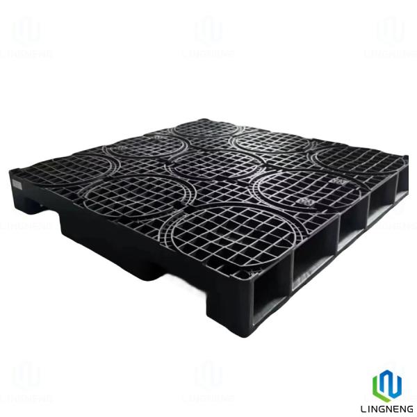Customized Heavy Duty Plastic Pallets 1165 X 1165 X 155mm For Beer / Beverage