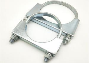 Quality Multiple 2 1/2&quot; Chrome Exhaust Saddle Clamp wholesale