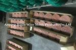 Copper Coated Double Loop Binding Bar Tie Wire 200mm Length 2.48kg Weight/Bundle