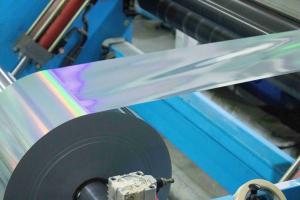 China Anti Scratch Transparent Holographic Film , Laser Holographic Transparent Sheet on sale