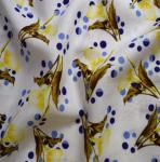 Twill 30% Rayon 70% Tencel Tulle Material 21x21 Polyester Sateen Fabric