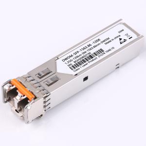 Quality 1.25G Dwdm Sfp Transceiver , Sfp Single Mode Module 1528.77nm-1563.86nm wholesale