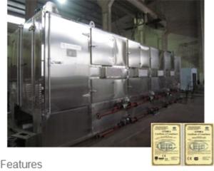 Quality 3000kg/h Dryer Oven Machine wholesale