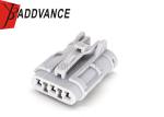 2.3II(090II) Series 3 Pin Female SWP Connectors Sealed Gray Wire Seal 7123-7434