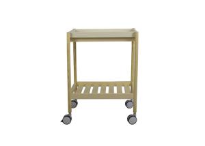 Quality Pine Frame 360 Degree Casters Bsci 5KG Small Kitchen Storage Trolley wholesale