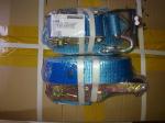 Lightweight Ratchet Tie Down Straps EN12195-2 Standard With Blue Label