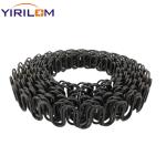Customized Size Black Paint 3.6mm Steel Upholstery Round Sofa Zigzag Spring