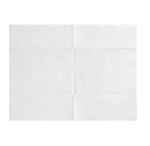 White Diamond Spunlace Cleaning Wipes , Floor Disposable Dry Dusting Cloths