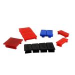 Square Pvc Pipe End Caps 41x41 41x21 41x62 Interpolant Plug Cap Cover