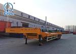 Flatbed Container Multi Axles Semi Trailer Trucks