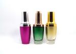 Custom Color Glass Empty Hair Oil Bottles Hot Stamping