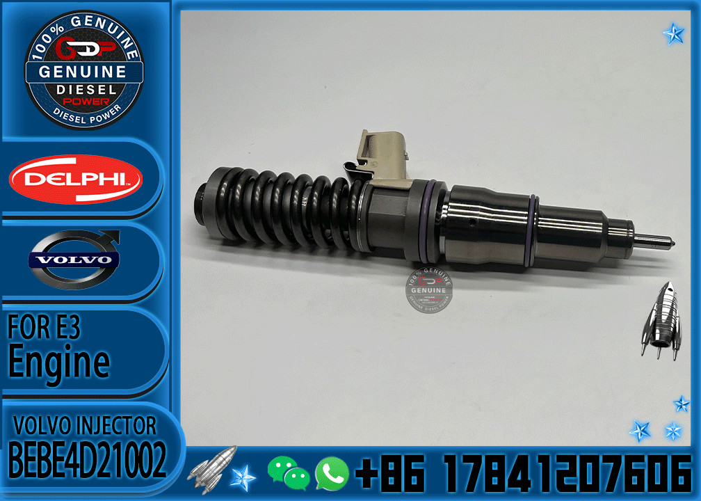 Common Rail Injector BEBE4D05001 BEBE4D17001 BEBE4D21001 BEBE4D19001 BEBE4D19002 BEBE4D21002 for VOL