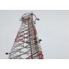 Buy cheap Triangle Lattice Telecom Steel Tower, High Tensile Steel A36 Angle Steel from wholesalers
