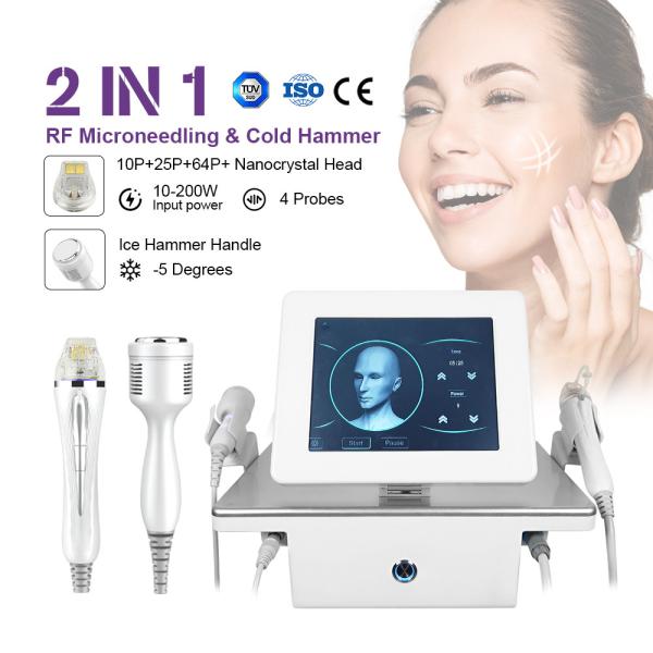 Portable Gold Micro Needle Equipment Radio Frequency Fractional RF Microneedle