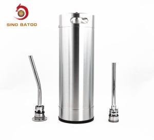 Quality SS304 Homebrew Flat Bottom Big Mouth 10 Litre Beer Keg wholesale