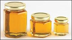 Quality hexagonal glass jars for honey wholesale