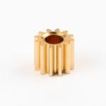 H62 Helical Gears 0.3-0.5mm Moulded Brass Gears Motor Teeth Gears For Motor