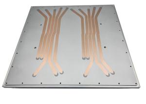 Quality OEM Aluminum Cooling Block Custom Copper Pipe Liquid Cooling Cold Plate Water Cooling Block wholesale