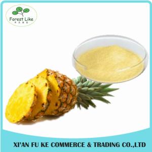 Quality 100% Natural Fruit Spray Dried Powder Pineapple Extract Powder with Bromelain wholesale