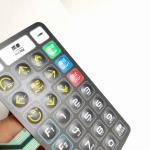 Tactile Polydone PET Membrane Switch Keypad Overlay Metal Dome Medical Equipment