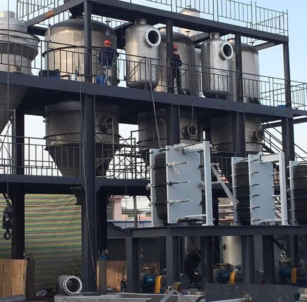 PLC Control DTB Crystallizer With High Efficiency Boiling And Cooling System